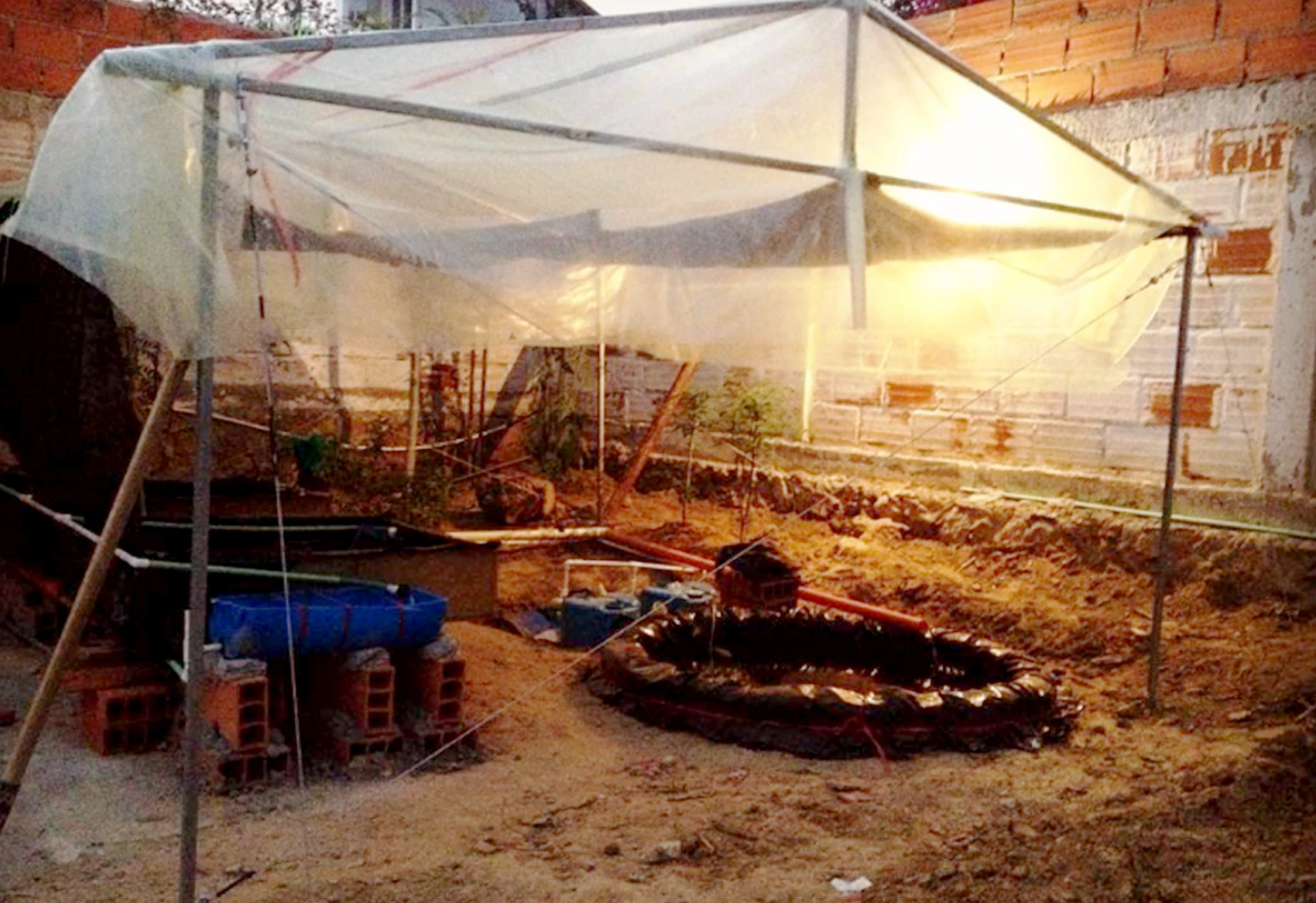 Sistema Acuapónico, Santa Verónica - Atlántico, 2016. Fotografía 2.