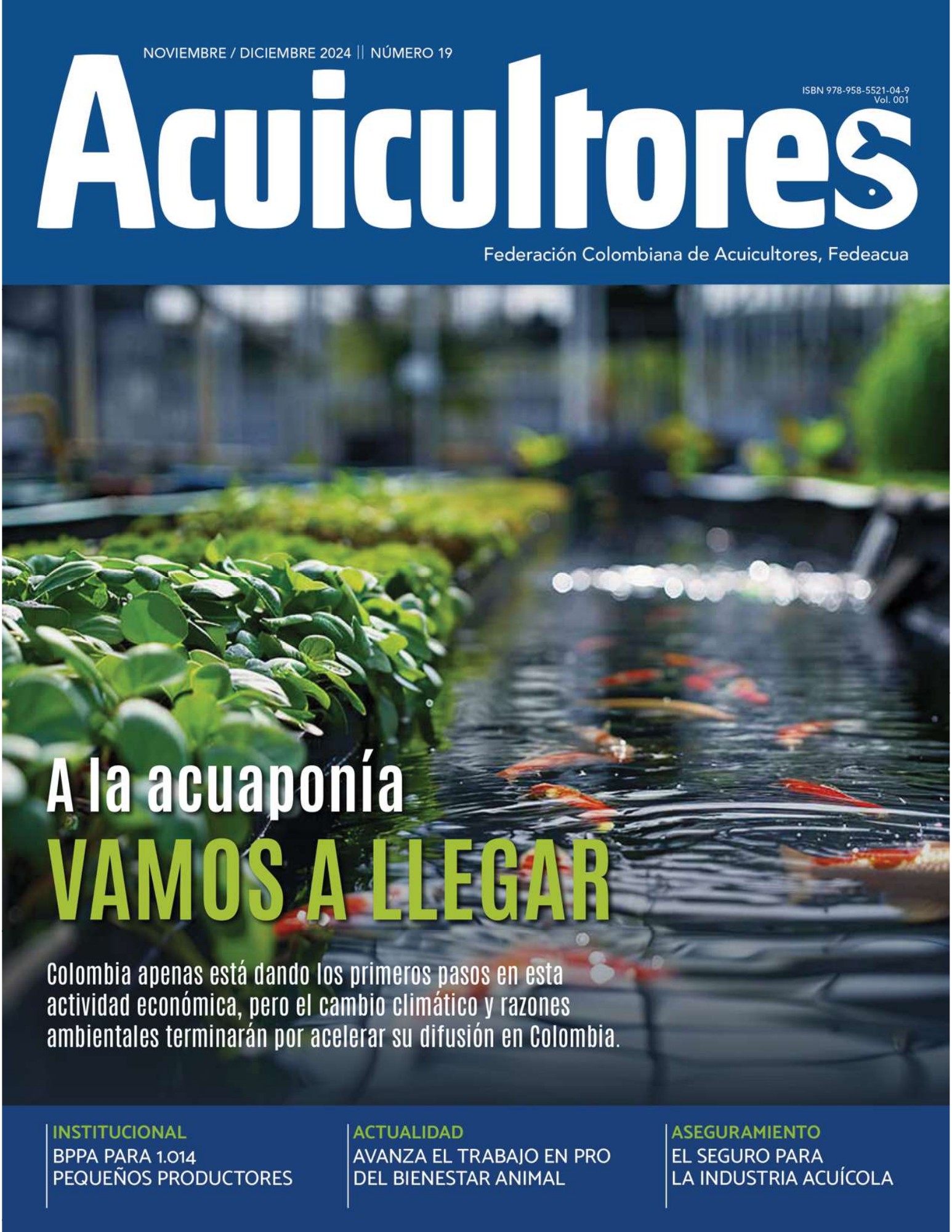 Modelos acuapónicos a escala comunitaria: alternativas para un desarrollo sostenible. Página 1 de 4.